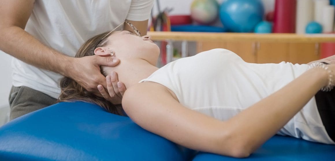Physiotherapy for the neck pain