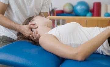 Physiotherapy for the neck pain