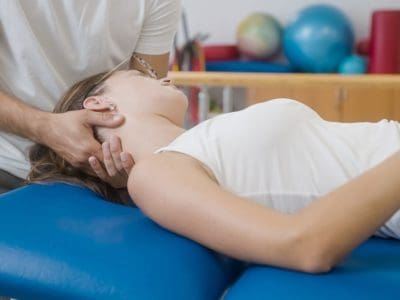 Physiotherapy for the neck pain